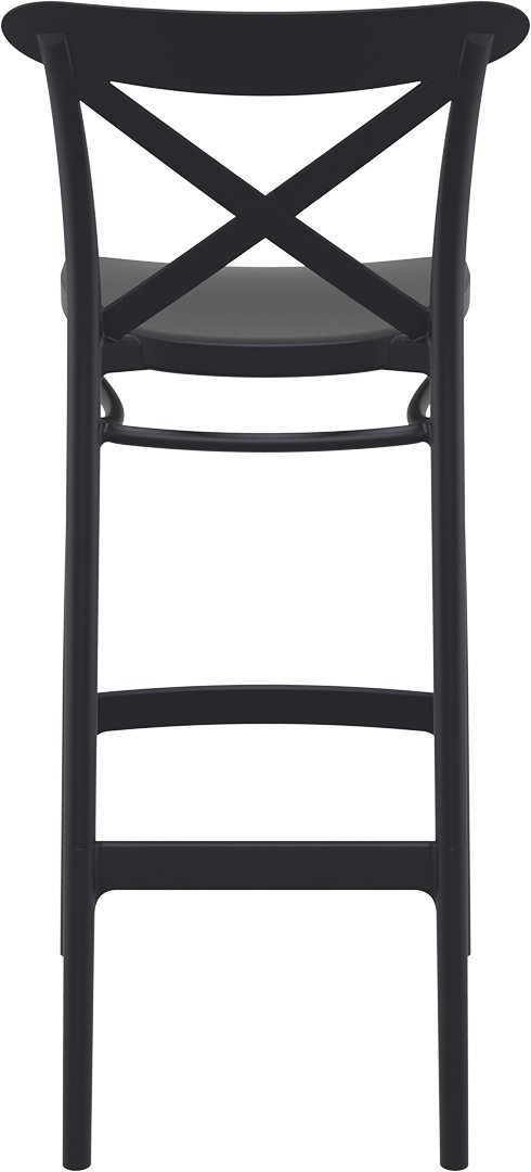 SİESTA CROSS BAR SANDALYESİ 75 CM SİYAH