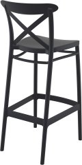 SİESTA CROSS BAR SANDALYESİ 75 CM SİYAH