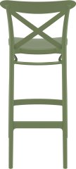 SİESTA CROSS BAR SANDALYESİ 75 CM ZEYTİN YEŞİLİ