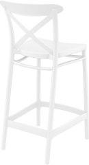 SİESTA CROSS BAR SANDALYESİ 65 CM BEYAZ