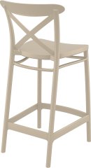 SİESTA CROSS BAR SANDALYESİ 65 CM KUM GRİ