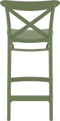 SİESTA CROSS BAR SANDALYESİ 65 CM ZEYTİN YEŞİLİ