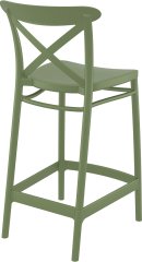 SİESTA CROSS BAR SANDALYESİ 65 CM ZEYTİN YEŞİLİ