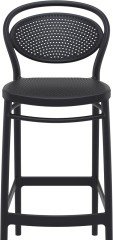 SİESTA MARCEL BAR SANDALYESİ 75 CM SİYAH