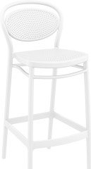 SİESTA MARCEL BAR SANDALYESİ 75 CM BEYAZ