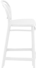 SİESTA MARCEL BAR SANDALYESİ 75 CM BEYAZ