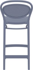 SİESTA MARCEL BAR SANDALYESİ 65 CM KOYU GRİ