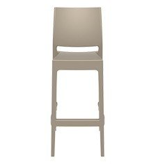 SİESTA MAYA BAR SANDALYESİ 75 CM KUM GRİ