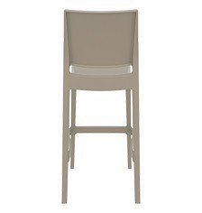 SİESTA MAYA BAR SANDALYESİ 75 CM KUM GRİ