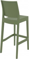 SİESTA MAYA BAR SANDALYESİ 75 CM ZEYTİN YEŞİLİ