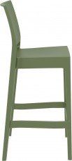 SİESTA MAYA BAR SANDALYESİ 75 CM ZEYTİN YEŞİLİ