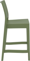 SİESTA MAYA BAR SANDALYESİ 65 CM ZEYTİN YEŞİLİ