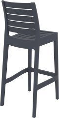 SİESTA ARES BAR SANDALYESİ 75 CM KOYU GRİ