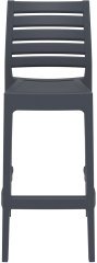 SİESTA ARES BAR SANDALYESİ 75 CM KOYU GRİ