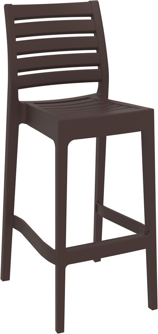 SİESTA ARES BAR SANDALYESİ 75 CM KOYU KAHVERENGİ