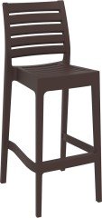 SİESTA ARES BAR SANDALYESİ 75 CM KOYU KAHVERENGİ