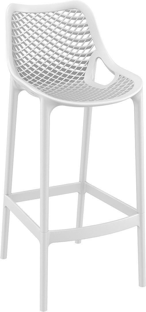 SİESTA AIR BAR SANDALYESİ 75 CM BEYAZ
