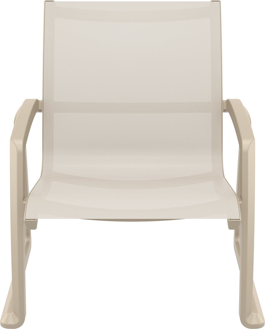 PACIFIC LOUNGE KOLÇAKLI TEKLİ  KOLTUK KUM GRİ