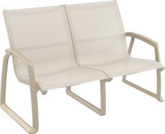 PACIFIC LOUNGE SOFA KOLÇAKLI 2 Lİ KOLTUK KUM GRİ