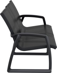 PACIFIC LOUNGE SOFA KOLÇAKLI 2 Lİ KOLTUK SİYAH .SİYAH