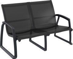 PACIFIC LOUNGE SOFA KOLÇAKLI 2 Lİ KOLTUK SİYAH .SİYAH