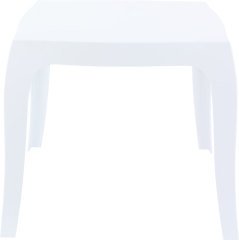 SİESTA QUEEN SEHPA PARLAK BEYAZ