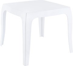 SİESTA QUEEN SEHPA PARLAK BEYAZ