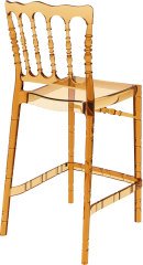 SİESTA OPERA BAR SANDALYESİ 75 CM KAHVERENGİ TRANSPARAN