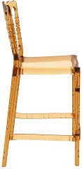 SİESTA OPERA BAR SANDALYESİ 75 CM KAHVERENGİ TRANSPARAN