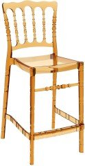 SİESTA OPERA BAR SANDALYESİ 75 CM KAHVERENGİ TRANSPARAN