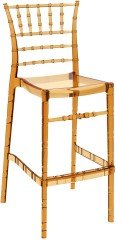 SİESTA CHIAVARI BAR SANDALYESİ 75 CM KAHVERENGİ TRANSPARAN