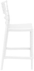 SİESTA CHIAVARI BAR SANDALYESİ 65 CM PARLAK BEYAZ