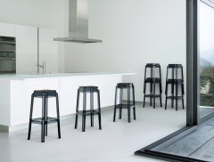 SİESTA FOX TABURE 75 CM SİYAH TRANSPARAN