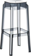 SİESTA FOX TABURE 75 CM KÜL GRİ TRANSPARAN