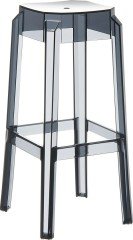 SİESTA FOX TABURE 75 CM KÜL GRİ TRANSPARAN