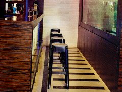 SİESTA FOX TABURE 75 CM KÜL GRİ TRANSPARAN