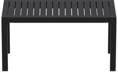 SİESTA OCEAN UZUN SEHPA SİYAH