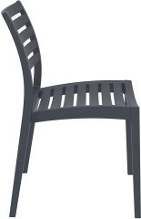 SİESTA ARES SANDALYE KOYU GRİ
