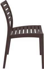 SİESTA ARES SANDALYE KOYU KAHVERENGİ