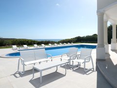 SİESTA PACİFİC LOUNGE SET (KOLÇAKLI) BEYAZ .BEYAZ