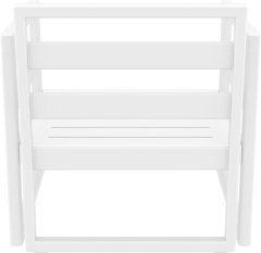 SİESTA MYKONOS TEKLİ KOLTUK (MİNDERLİ) BEYAZ