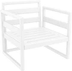 SİESTA MYKONOS TEKLİ KOLTUK (MİNDERLİ) BEYAZ