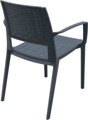 SİESTA CAPRI SANDALYE KOYU GRİ