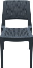 SİESTA VERONA SANDALYE KOYU GRİ