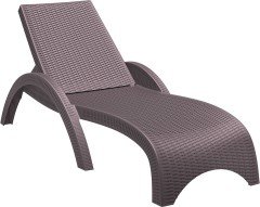 SİESTA FIJİ ŞEZLONG KAHVERENGİ