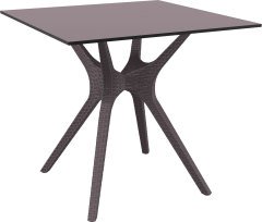 SİESTA IBIZA MASA  80 CM KAHVERENGİ