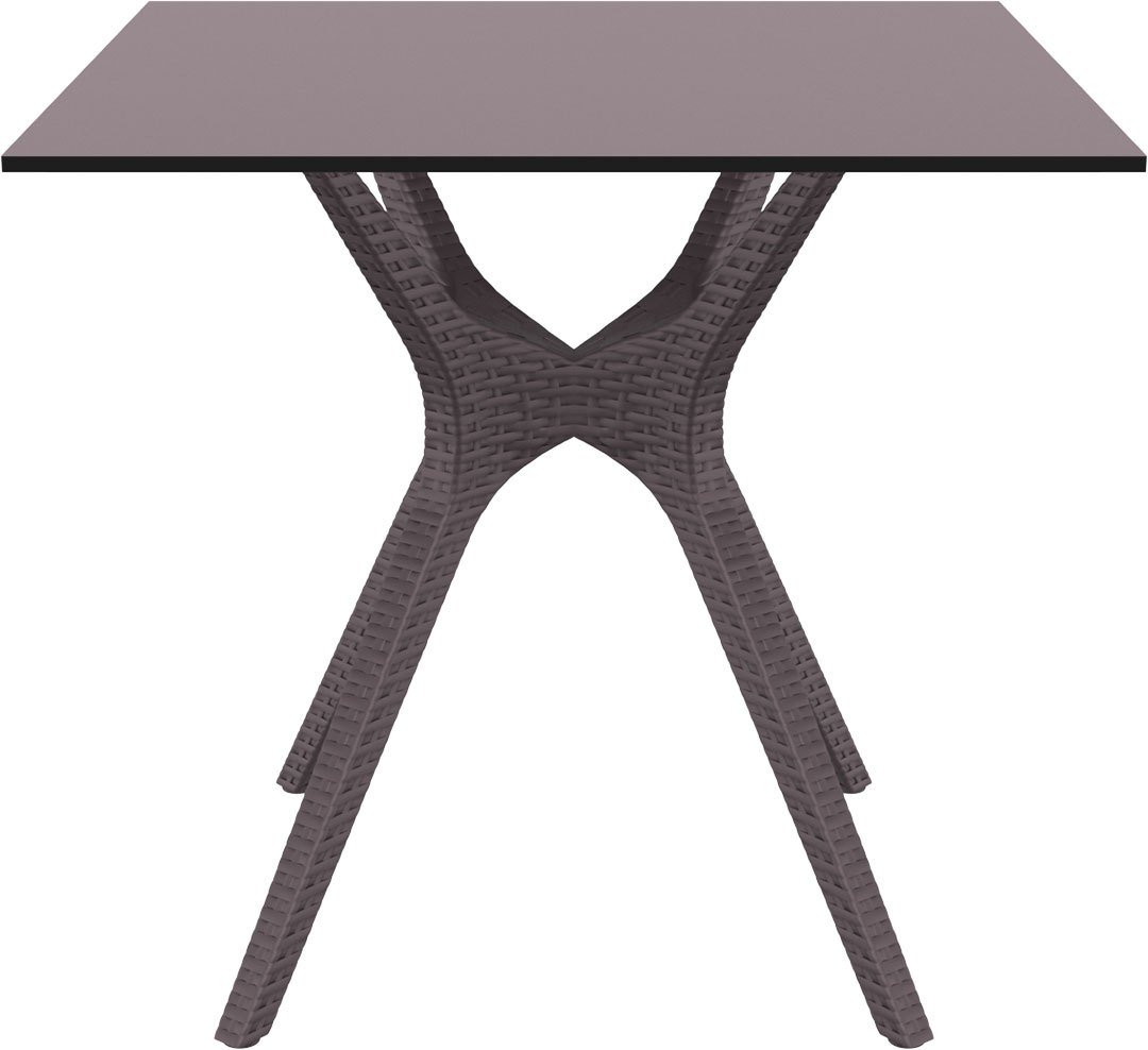 SİESTA IBIZA MASA  80 CM KAHVERENGİ