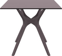 SİESTA IBIZA MASA  80 CM KAHVERENGİ