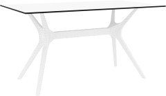 SİESTA IBIZA MASA 140 CM BEYAZ
