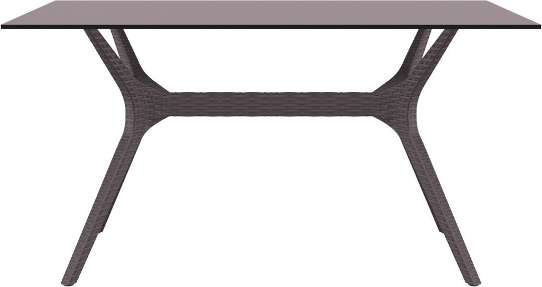SİESTA IBIZA MASA 140 CM KAHVERENGİ